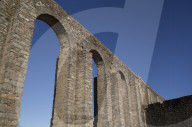Roman Aquaduct, Evora, UNESCO World Heritage Site, Portugal