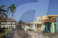 Plaza Mayor, Trinidad, UNESCO World Heritage Site, Sancti Spiritus, Cuba