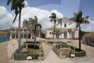 Iglesia Parroquial de la Santisima Trinidad, Plaza Mayor, Trinidad, UNESCO World Heritage Site, Sancti Spiritus, Cuba