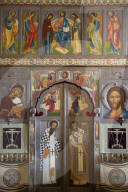 Interior Fresco Paintings, St. Sophia Cathedral, Kremlin, UNESCO World Heritage Site, Veliky Novgorod, Novgorod Oblast, Russia
