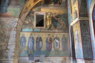 Interior Fresco Paintings, St. Sophia Cathedral, Kremlin, UNESCO World Heritage Site, Veliky Novgorod, Novgorod Oblast, Russia