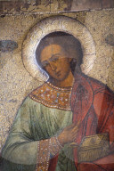 Interior Fresco Paintings, St. Sophia Cathedral, Kremlin, UNESCO World Heritage Site, Veliky Novgorod, Novgorod Oblast, Russia