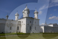 Saviour Cathedral, Yuriev Monastery, UNESCO World Heritage Site, Veliky Novgorod, Novgorod Oblast, Russia