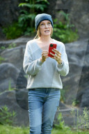 PEOPLE - Uma Thurman dreht "Suspicion" im Central Park