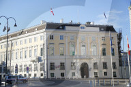 NEWS - Wien: Israelische Fahne auf dem Bundeskanzleramt entfernt