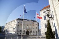 NEWS - Wien: Israelische Fahne auf dem Bundeskanzleramt entfernt