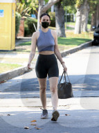 Rumer Willis Cuts A Sexy Frame At Pilates Class