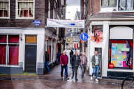 Red Light District Reopening - Amsterdam