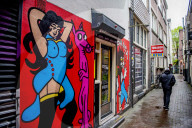 Red Light District Reopening - Amsterdam