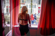Red Light District Reopening - Amsterdam