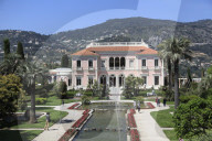 Ephrussi de Rothschild Villa, Saint Jean Cap Ferrat, Cote d'Azur, French Riviera, Alpes-Maritimes, Provence, France, Europe