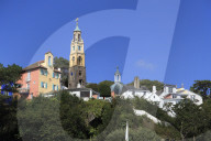 Portmeirion Village, Gwynedd, North Wales, Wales, United Kingdom