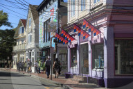 Commercial Street, Provincetown, Cape Cod, Massachusetts, New England, USA