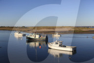 Fishing boats, Harbor, Chatham, Cape Cod, Massachusetts, New England, United States of America, North America