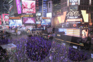 Revelers, Crowds, New Year‚Äôs Eve, Times Square, Manhattan, New York City, New York, United States of America