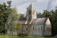 Saint Peter's Romanesque church, Thaon (11th century).