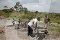 Brick factory financed by a loan from ENCOT microfinance.