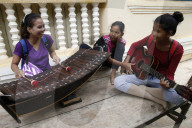 Phare Ponleu Selpak music school. Cambodia.