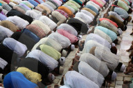 Ajmer Sharif dargah, Rajasthan. Friday prayer. India.