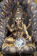 Sri Mariamman Hindu temple. Ganesha. Singapore.