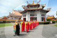 Kong Meng San Phor Kark See Monastery. Liberation Rite of Water and Land. Buddhist ceremony. Singapore.