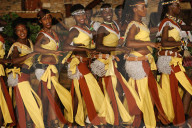 Show at Ndere cultural center, Kampala. Uganda.