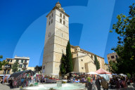 Santa Maria la Major church, Inca, Majorca, Spain