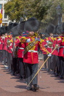 UK, England, London, The Mall, Buckingham Palace, Changing of the Guard