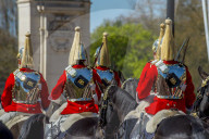 UK, England, London, The Mall, Buckingham Palace, Changing of the Guard
