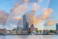 Netherlands, South Holland, Rotterdam, Maaskade
