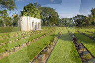 Kanchanaburi War Cemetery, Bangkok, Thailand, Southeast Asia, Asia