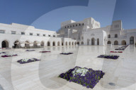 External view of Muscat Opera House, Muscat, Oman Middle East, Asia