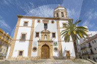 View of Iglesia de Nuestra SeÃ±ora de la Merced Ronda, Ronda, Andelusia, Spain, Europe