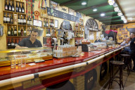 Interior of Tabanco las Banderillas, Jerez de la Frontera, Cadiz province, Andalucia, Spain, Europe