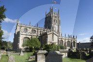 St Mary's Church, Fairford, Cotswolds, Gloucestershire, England, United Kingdom, Europe