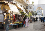 Street Scene in the Medina, Tangier, Morocco, North Africa