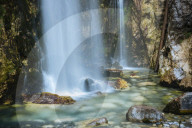 Theth Waterfall, Theth, The Accursed Mountains, Albania