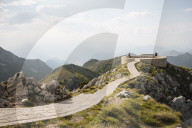 View from NjegoÅ¡ Mausoleum, LovÄ‡en National Park, Montenegro