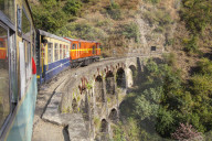 India, North-West India , The Kalka‚ÄìShimla Railway, The Himalay Queen toy train