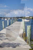 Bahamas, Abaco Islands, Green Turtle Cay, New Plymouth, Jetty