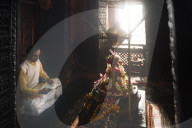 Nepali Mandir, one of the oldest Hindu temples in Varanasi, Uttar Pradesh, India