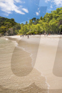 Manuel Antonio Beach, Manuel Antonio National Park, Pacific Coast, Costa Rica, Central America