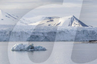 Hornsund, a fjord system on the western coast of Spitsbergen, Svalbard Archipelago, Norway.