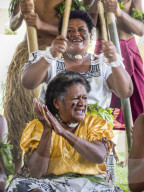A kava ceremony from the people of Sabeto Village, Viti Levu, Republic of Fiji.
