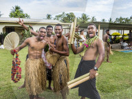 A kava ceremony from the people of Sabeto Village, Viti Levu, Republic of Fiji.