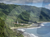 St. Peter Chanel Catholic Church in Poi, Futuna Island, French Territory of Wallis and Futuna Islands.