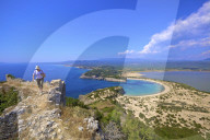 Voidokilia, Messinia, The Peloponnese, Greece, Southern Europe