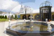 Ruh Ordo Cultural complex named after famous Kyrgyz writer Chinghiz Aitmatov, Issyk Kul lake, Cholpon-Ata, Kyrgyzstan
