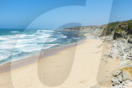 Praia do Sao Sebastiao beach, Ericeira, Lisbon Coast, Portugal