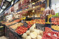 Great Market Hall, Vaci Utca, Old Town of Pest, Budapest, Hungary